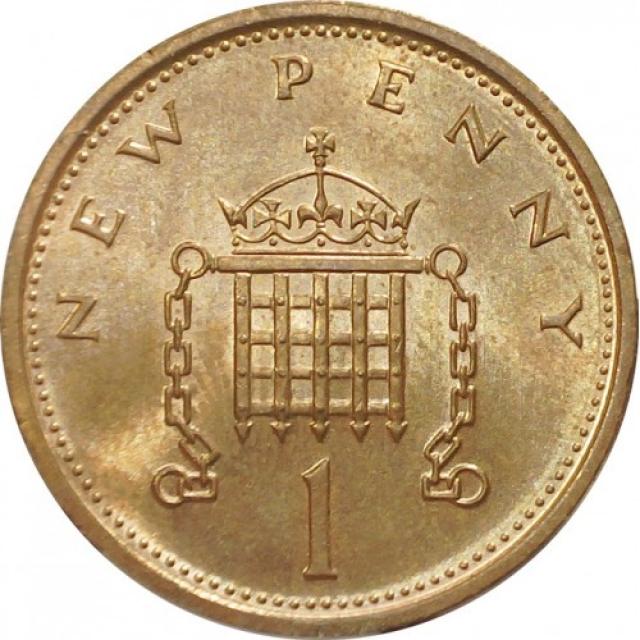 1 New Penny 1974 United Kingdom Queen Elizabeth II 1-new-penny-1974-united-kingdom-queen-elizabeth-ii