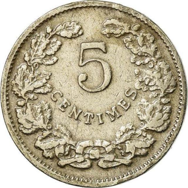 5 Centimes 1908 Luxembourg Grand Duchy Of Luxembourg 5-centimes-1908-luxembourg-grand-duchy-of-luxembourg
