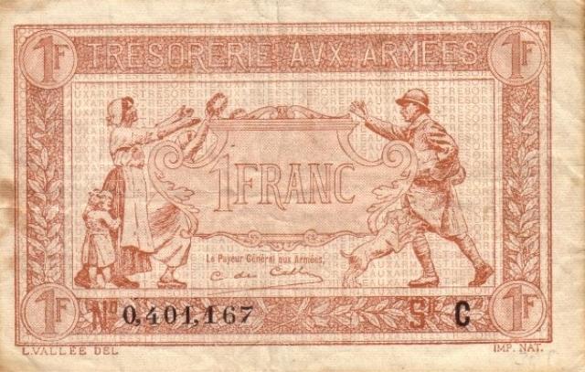1 франк-1917