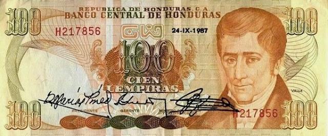 100-lempiras-1987